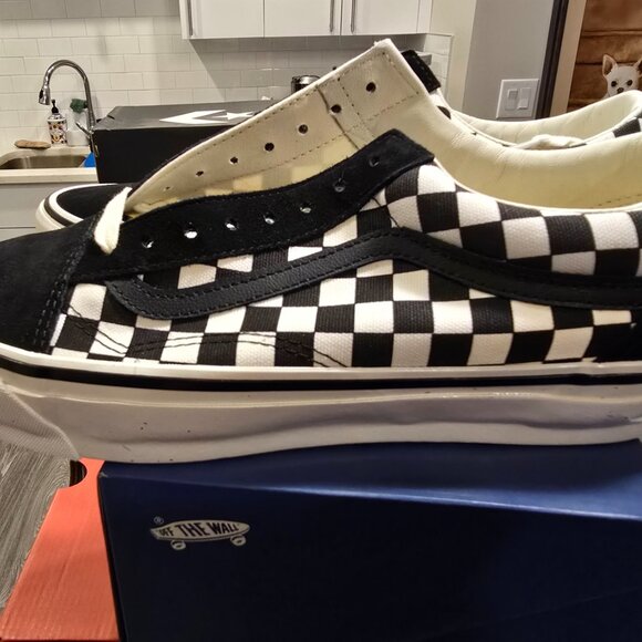 VANS LX Old Skool Men's Checkerboard VN000D56BZW Size 10 Shoes Sneakers NEW - Picture 6 of 16